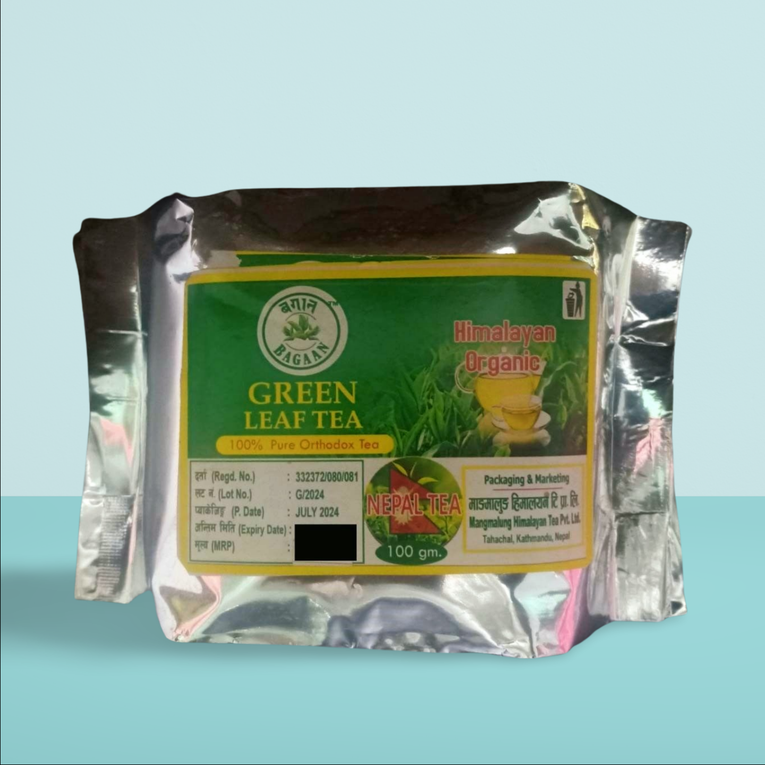 Himalayan Organic Green Leaf Tea 100 gm